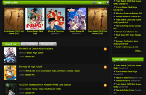 anime streaming website