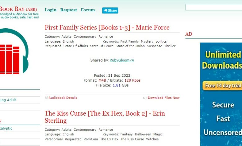 Audiobookbay - featured image